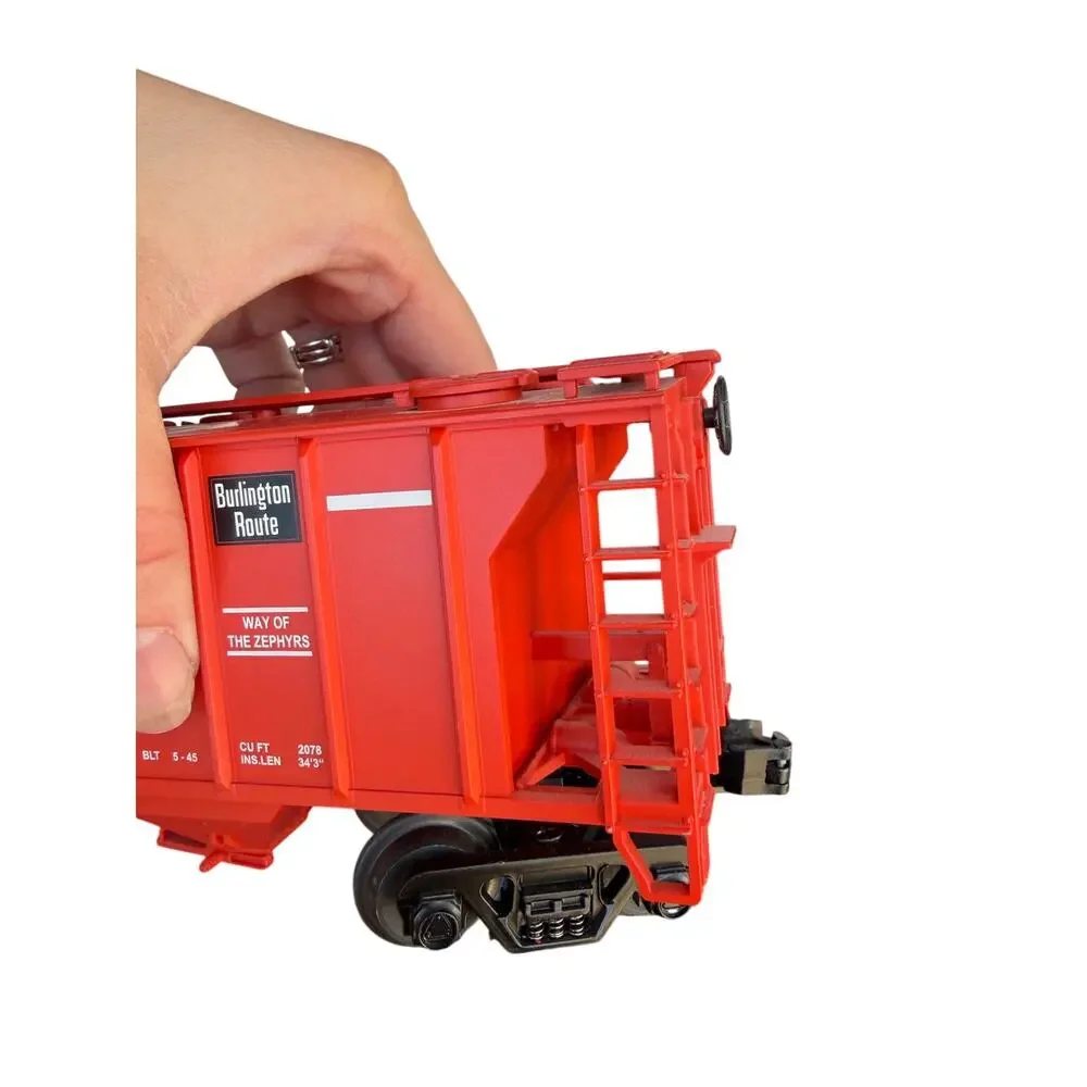 MTH Premier O Scale Burlington PS-2 Covered Hopper 20-97105 CB&Q #189312